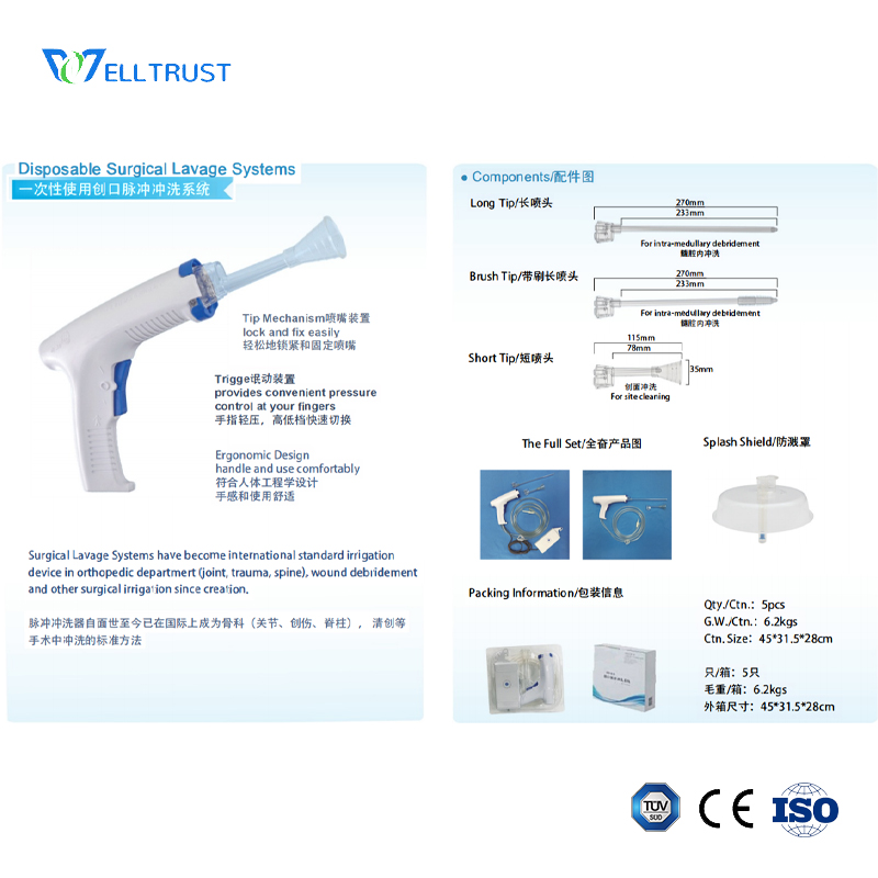 Disposable Surgical Lavage Systems