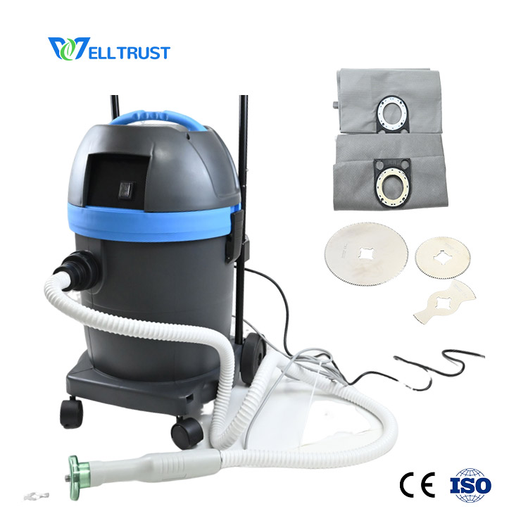 cast saw with vacuum